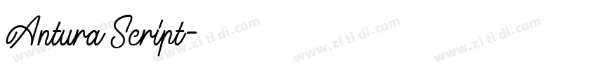 Antura Script字体转换 Antura Script字体转换